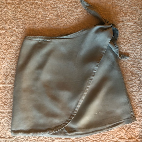 Urban Outfitters Blue wrap skirt - Picture 5 of 7